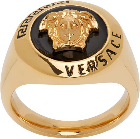 versace ring dam|versace ladies rings.